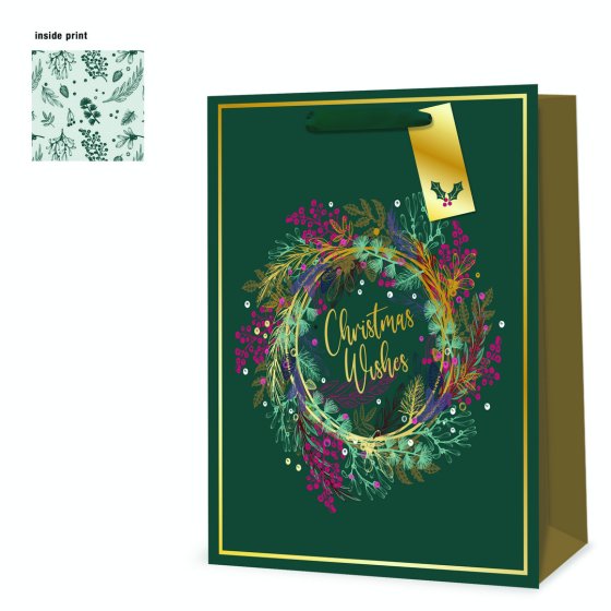 GIFT BAG WREATH XL