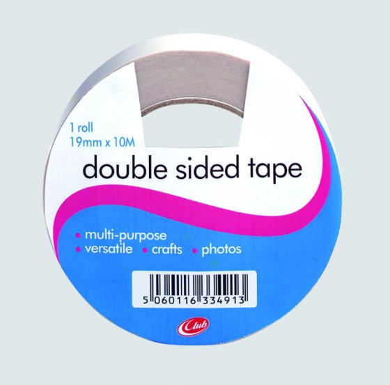 SH05401 TAPE DOUBLE SIDED 19MM X 10M
