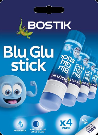 CJ0912 SJ05614 GLUE STICK BOSTIK 8G 4PK