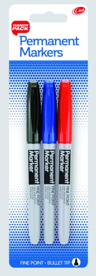 SH07602 MARKER CLUB 3PK BULLET