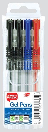 SH06707 PENS GEL PENS WALLET ASSORTED