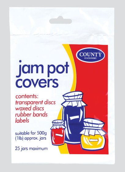 JAMPOT COVERS 500G 1LB 25 JARS