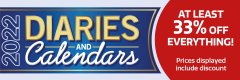 Diaries and Calendars Now Reduced