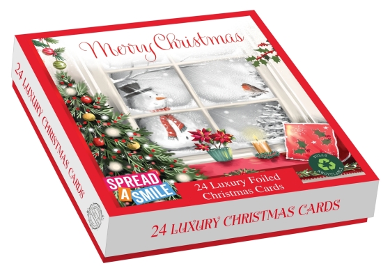 CARDS BOX 24 LUX HOME FOR CHRISTMAS
