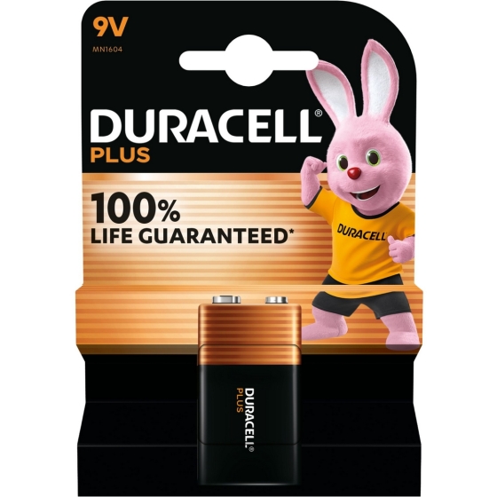 SJ11505 BATTERY DURACELL PLUS PP3 1S
