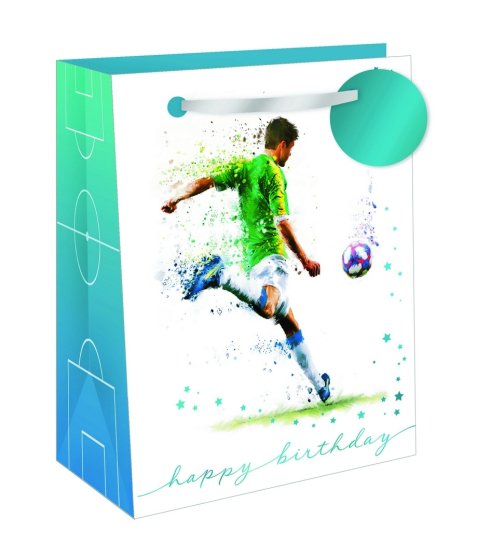 SJ15253 GIFT BAG GO FOR GOAL MEDIUM