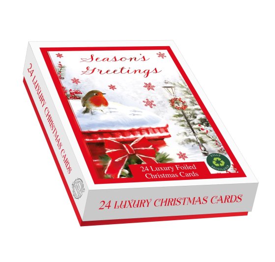 WIGIG CARDS BOX 24 LUX CHRISTMAS POS