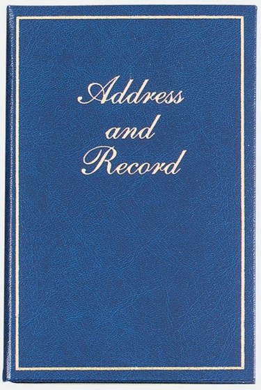 SJ11106 ADDRESS BOOK GOLD BORDER
