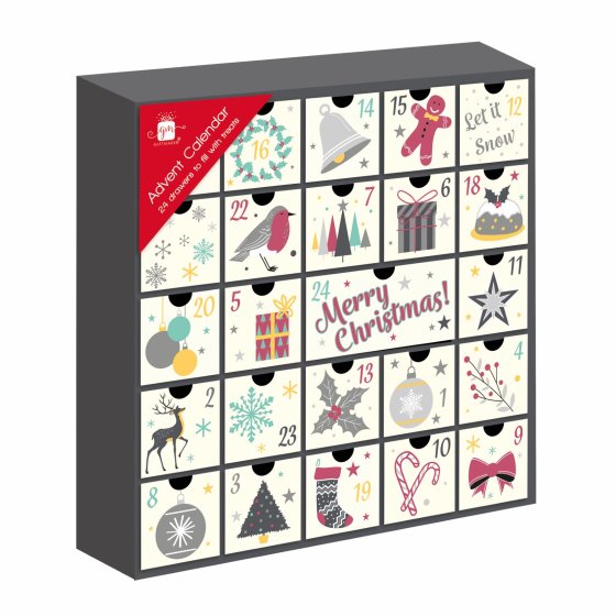 XH0806 ADVENT CALENDAR CARD ADULT