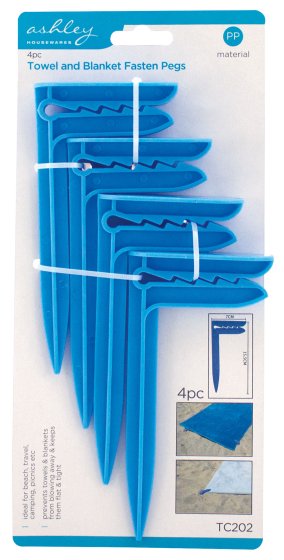 PEGS TOWEL AND BLANKET FASTEN