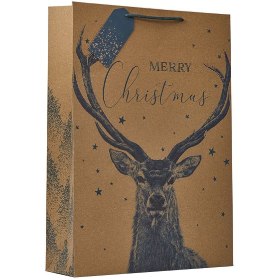 XH1808 GIFT BAG MAJESTIC STAG XL