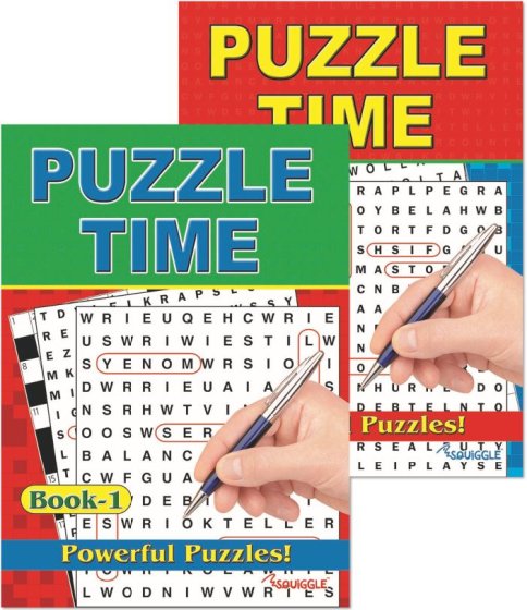 SH10501 PUZZLE TIME BOOK