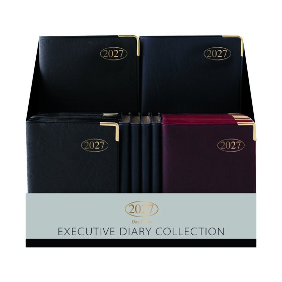 DJ0203 2027 DIARY EXECUTIVE 10SLIM 24POCK