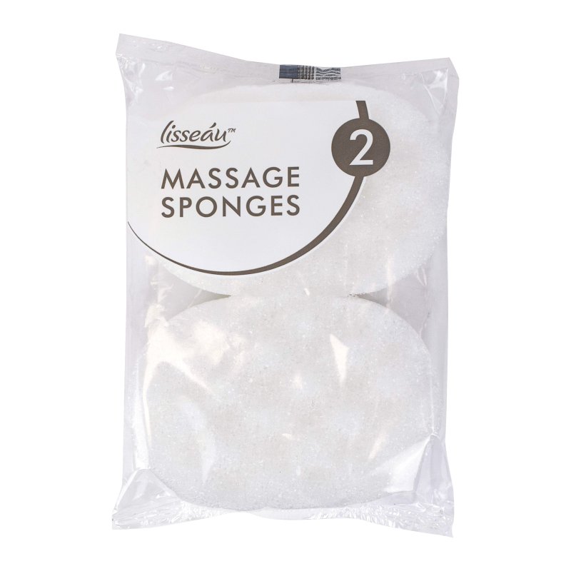 SPONGES MASSAGE 2PK : Williams Direct