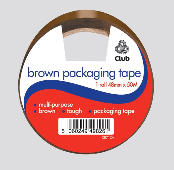 CH0109 SH05304 TAPE BROWN PACKAGING 48MM X 50